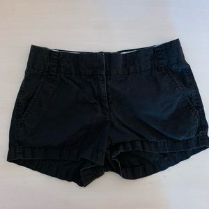 J. Crew women’s black, size 00 shorts